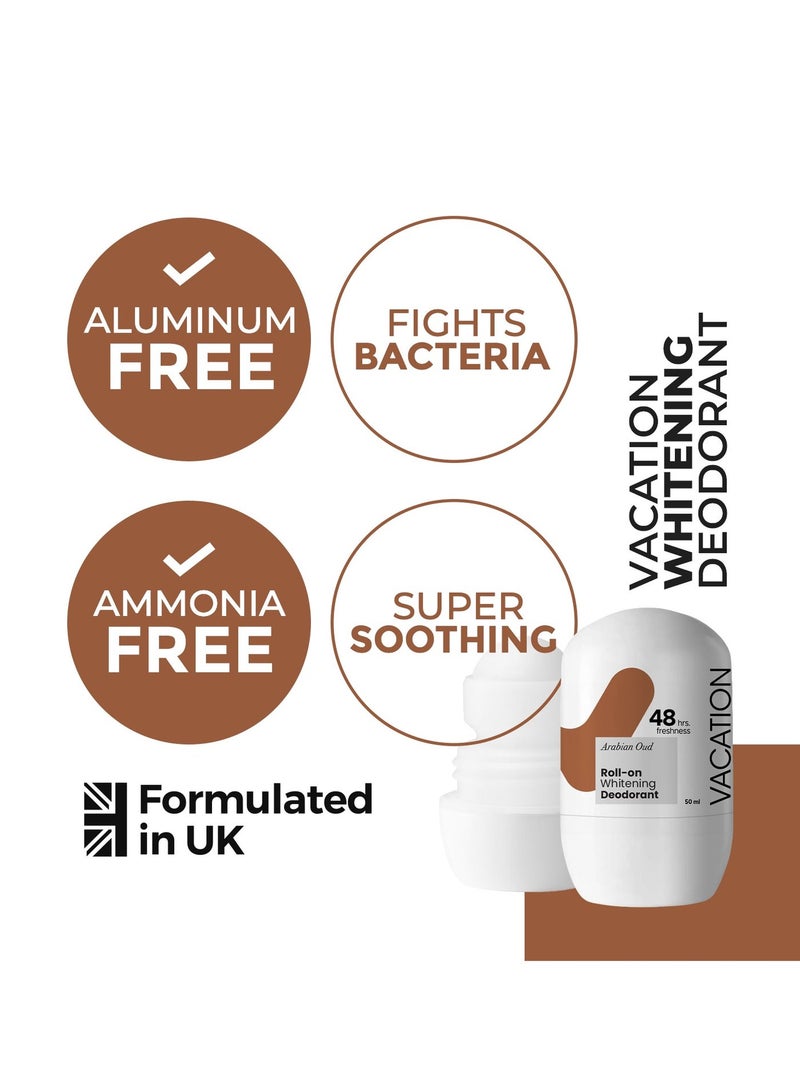 VACATION Arabian Oud Whitening Deodorant 50 ml - Image 5